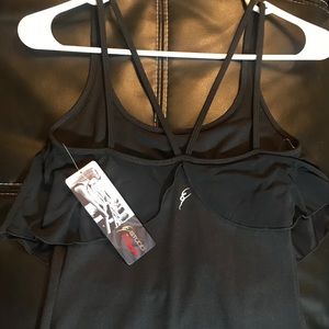 Black Flowy Dance/Workout/ballerina Tank!